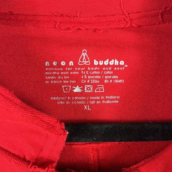 Neon Budda Womens Long Sleeve Button Front Cardigan Size XL - Picture 2 of 5